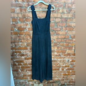 Washed black jumpsuit